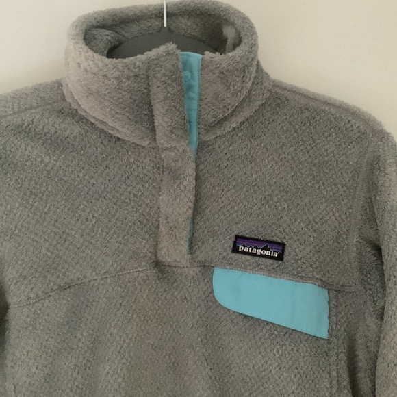 Patagonia Women's Fleece Jacket | Patagonia Re-Tool Snap-T Pullover - Picture 2 of 4